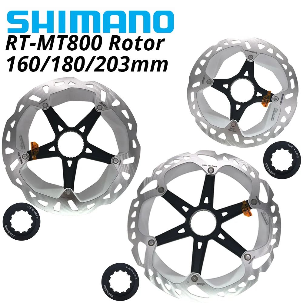 Rotor de Freno de Disco SHIMANO DEORE XT MT800 CL800 XTR MT900 CENTER LOCK, Tecnología RT-MT800, Bicicleta de Montaña MTB, 160MM 180MM 203MM