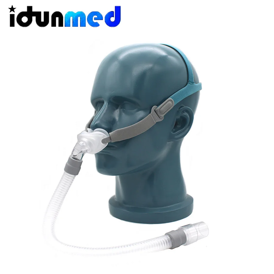 BMC-mascarilla de almohadas nasales CPAP P2, máscara de almohada Universal para CPAP Auto CPAP APAP BiPAP, compre uno y obtenga cojines de tres tamaños S/M/L