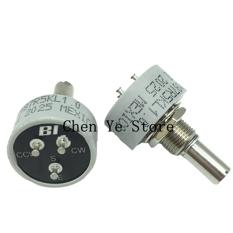 Potenciómetro de plástico conductor de un solo anillo, 100% Original, 6187R, 1K, 2K, 5K, 10K, 6187-138A, LF, R20K, 360 grados ilimitado, 1 unidad, nuevo
