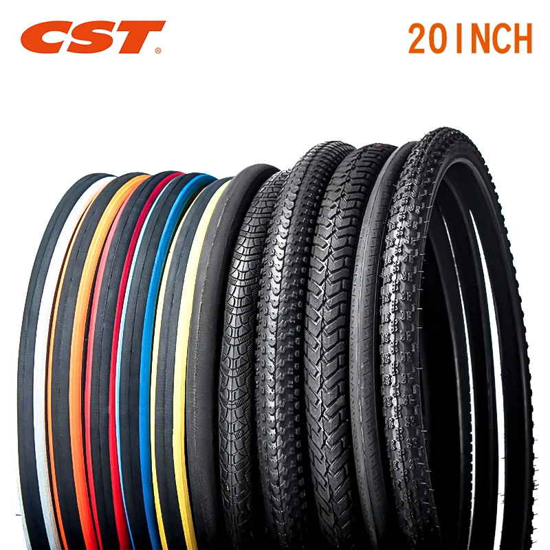 2PCS CST Neumático de Bicicleta BMX 451 20*1 1/8 20*1 3/8 Resistente al Desgaste 406 20*1.35 1.5 1.75 1.95 2.125 20*4.0