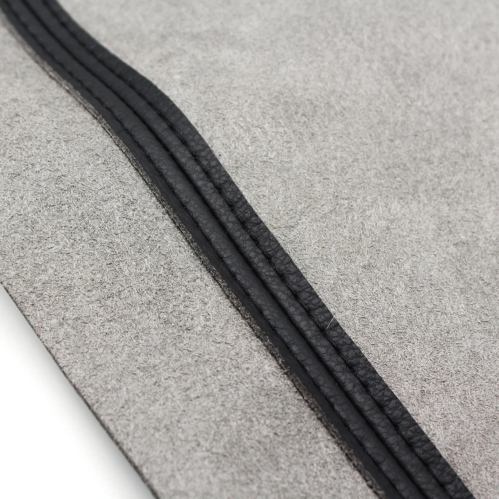 Cubierta de reposabrazos de cuero suave para VW Golf 7 2014 2015 2016 2017 2018, 4 Uds., cubierta de reposabrazos de Panel de puerta de coche, pegatina embellecedora, piezas interiores