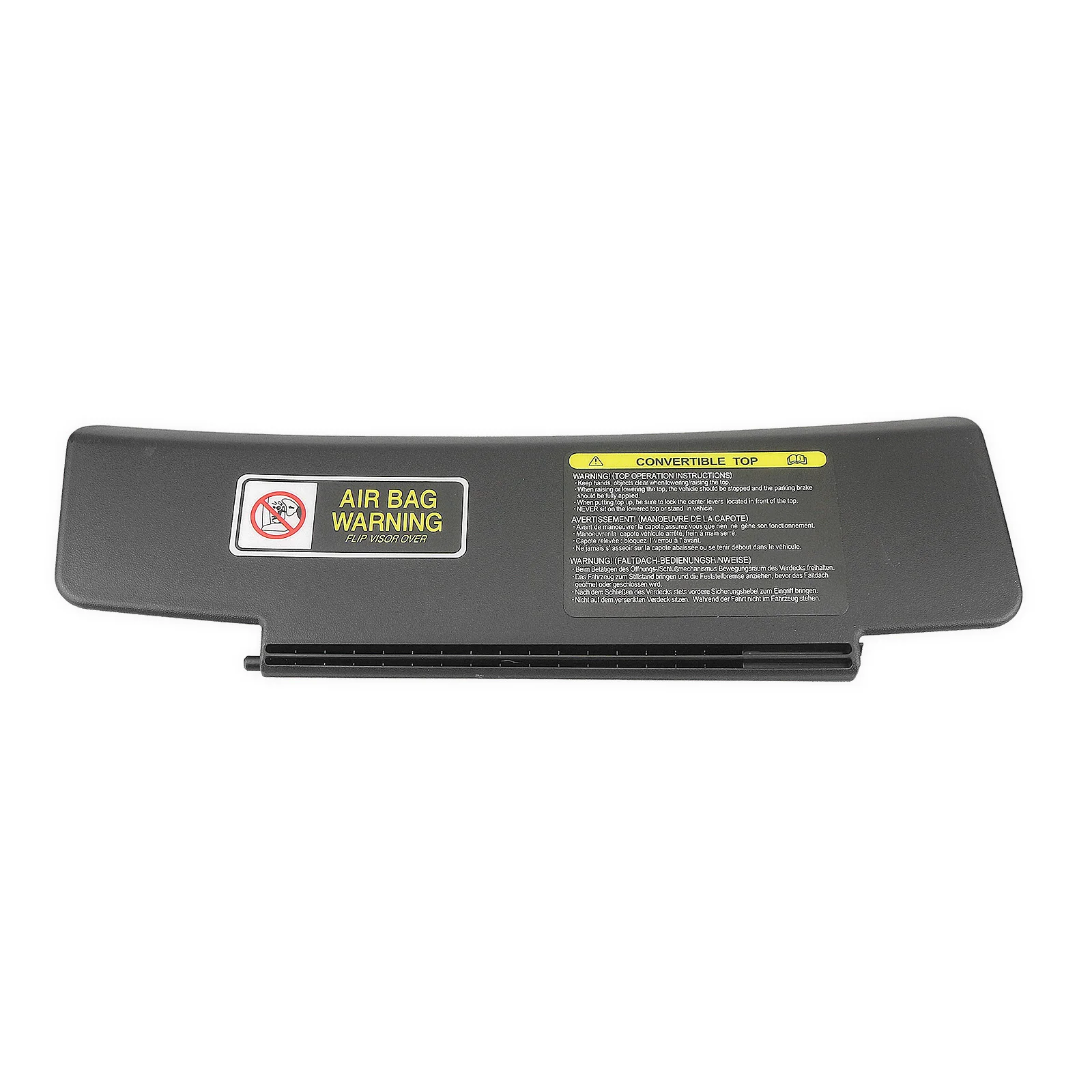Para Mazda MX-5 MX5 Miata 2006-2015 visera negra parasol para parabrisas delantero izquierdo/derecho protector de ventana sombra cubierta ciega parasol