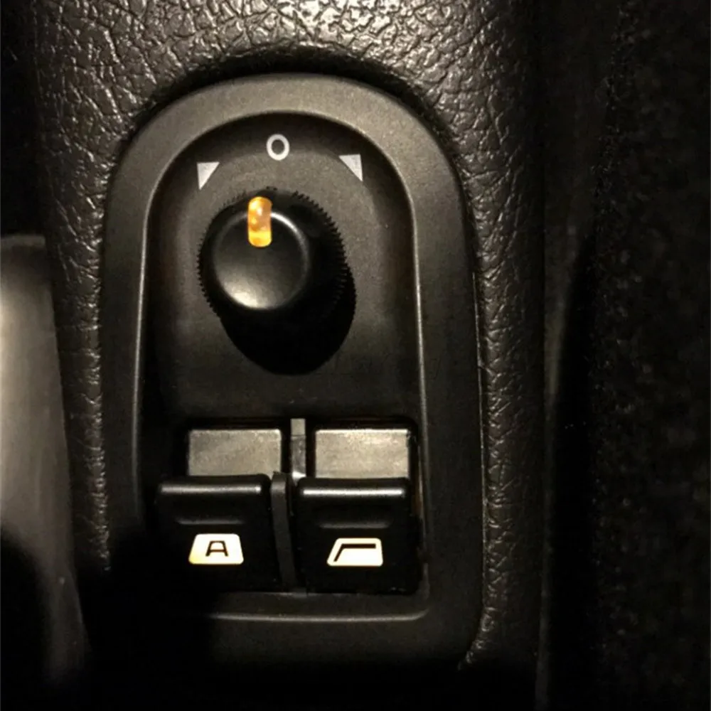 Botón de interruptor de ventana de energía eléctrica para Peugeot 206, 1998-2016, 6554.WA, 6554WA, 6552.WP, 96622541XT