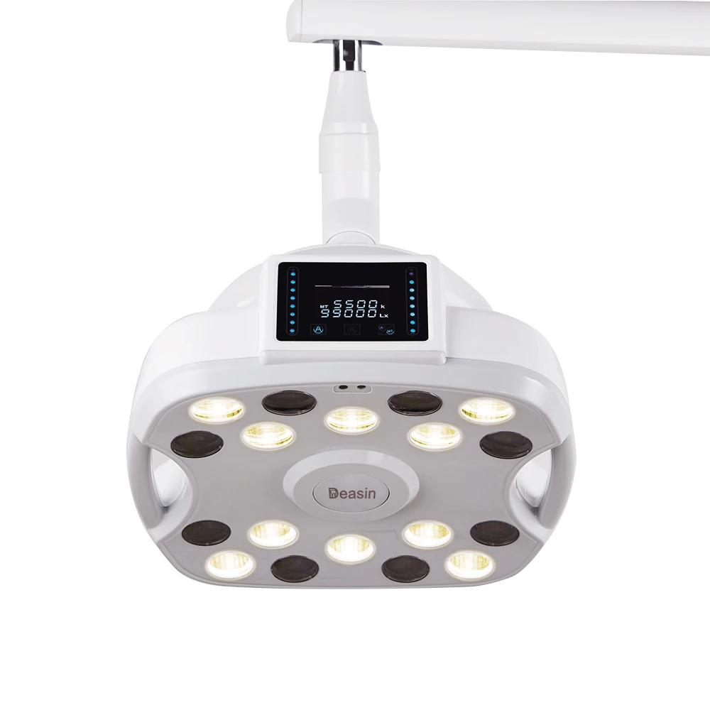 18 cuentas de lámpara, iluminación táctil Dental de alta gama, luz Oral, luz para silla Dental, lámpara LED quirúrgica sin sombras