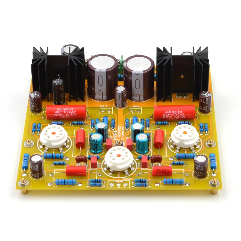 Kit de amplificador fono de 7 tubos (MM) MOFI-Marantz RIAA-DIY