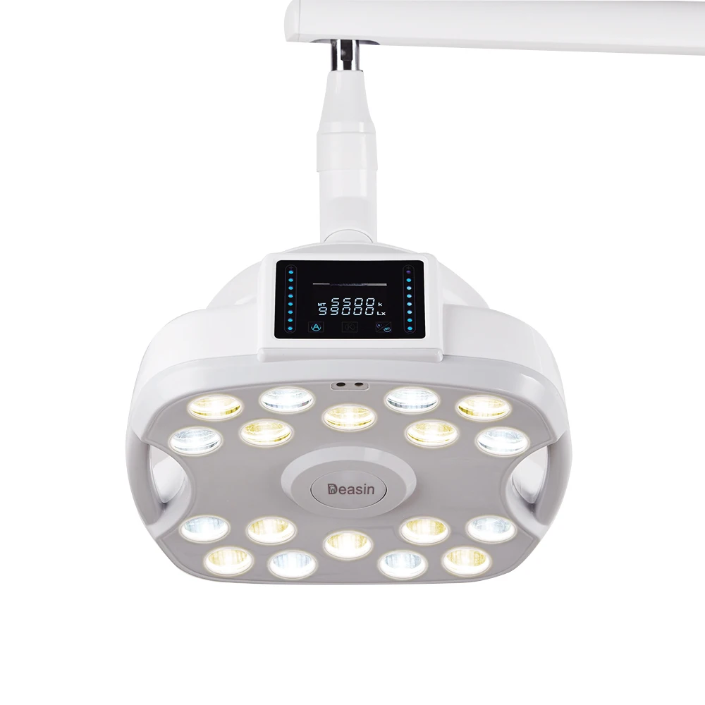 18 cuentas de lámpara, iluminación táctil Dental de alta gama, luz Oral, luz para silla Dental, lámpara LED quirúrgica sin sombras