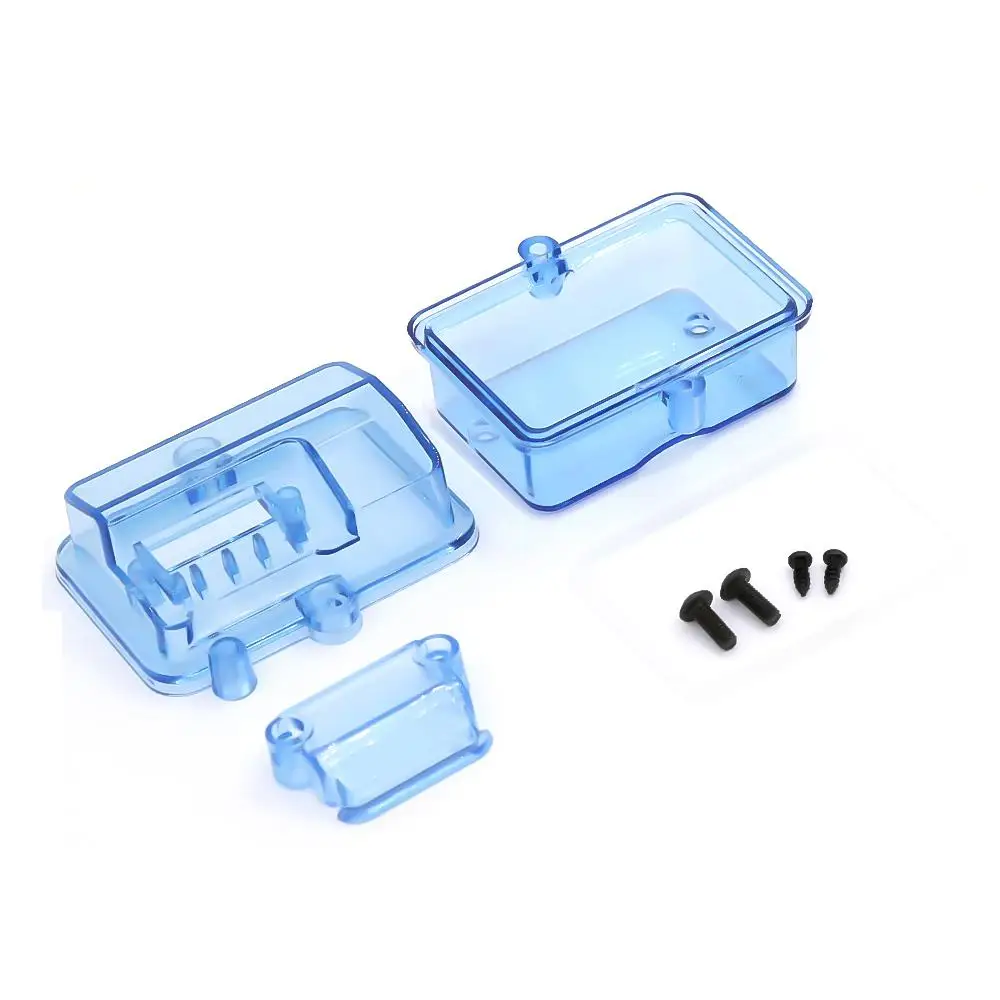 Caja receptora a prueba de agua para coche teledirigido, modelo de barco para Rc Crawler Axial Scx10 90046 Traxx Trx4 Yikong Hsp D90 D110