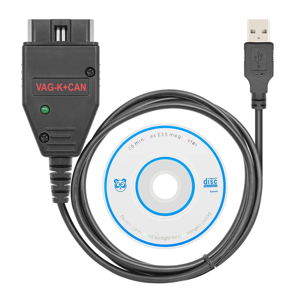 VAG K CAN Commander 1,4 FTDI PIC18F25K80 K + CAN 1 4 OBD 2 OBD2 herramientas de diagnóstico de coche interfaz COM Cable de línea K para VW/AUDI