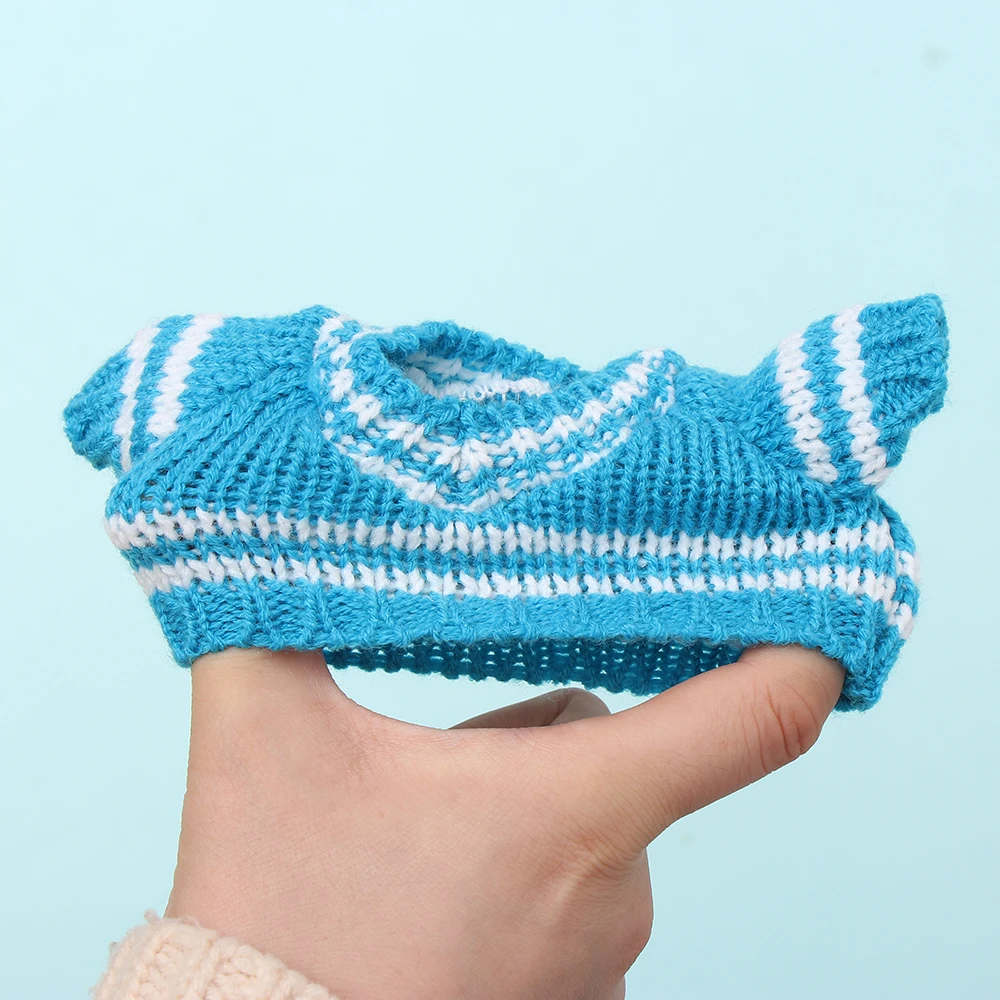 Ropa de juguete de peluche para muñecas de 20CM, accesorios para muñecas 1/12 Idol, Tops de moda, suéter, abrigo, chaleco, monos, regalos para muñecas