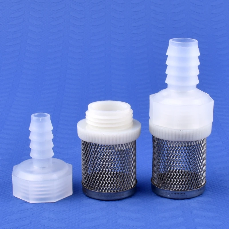 Filtro de entrada de bomba de agua G1/2 a 4 ~ 20mm, junta de Pagoda, junta de manguera para tanque de peces de acuario, filtro de conector de tubería de agua de riego de jardín