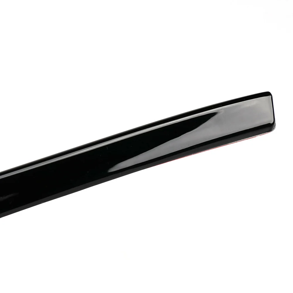Alerón lateral de la ventana trasera del coche, accesorio negro brillante, ABS, 2 piezas, para VW Golf 7 MK7 2014-2018