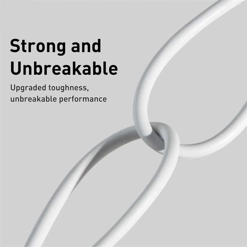 Cable USB Baseus para iPhone Cable 11 12 Pro Max Xs Xr X SE 8 7 6 Plus 6s Cable de datos Cable de cargador rápido para iPad Air mini 4
