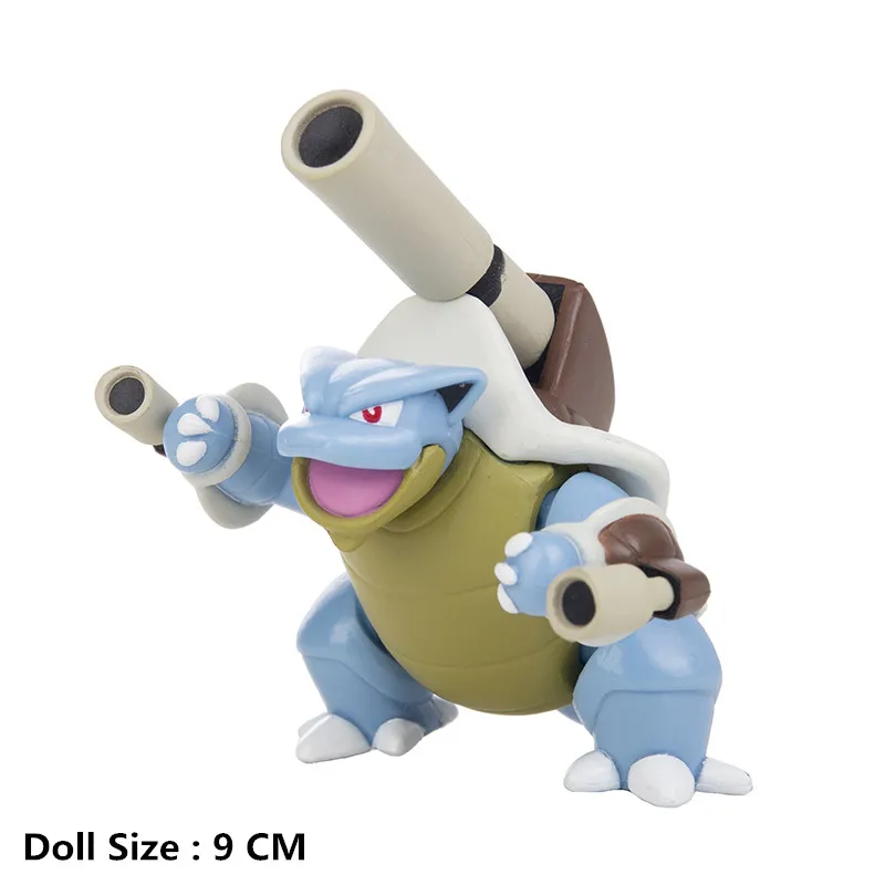 Juguetes de Pokemon de 4-13 cm, modelo de dibujos animados, figura de película de Anime, Pikachu, Eevee, Charmander, Mewtwo, muñecos de colección, el mejor regalo de cumpleaños