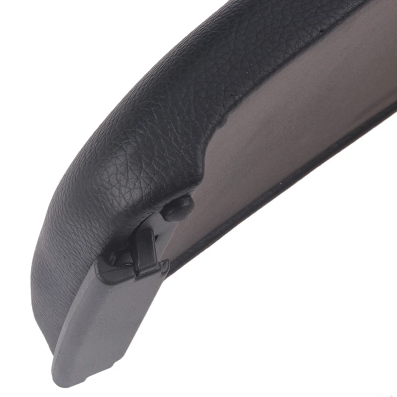 Tapa de reposabrazos consola central caja de almacenamiento tapa de cuero apto para AUDI A3 8P 2003 2004 2005 2006 2007-2012 accesorios negros para coche