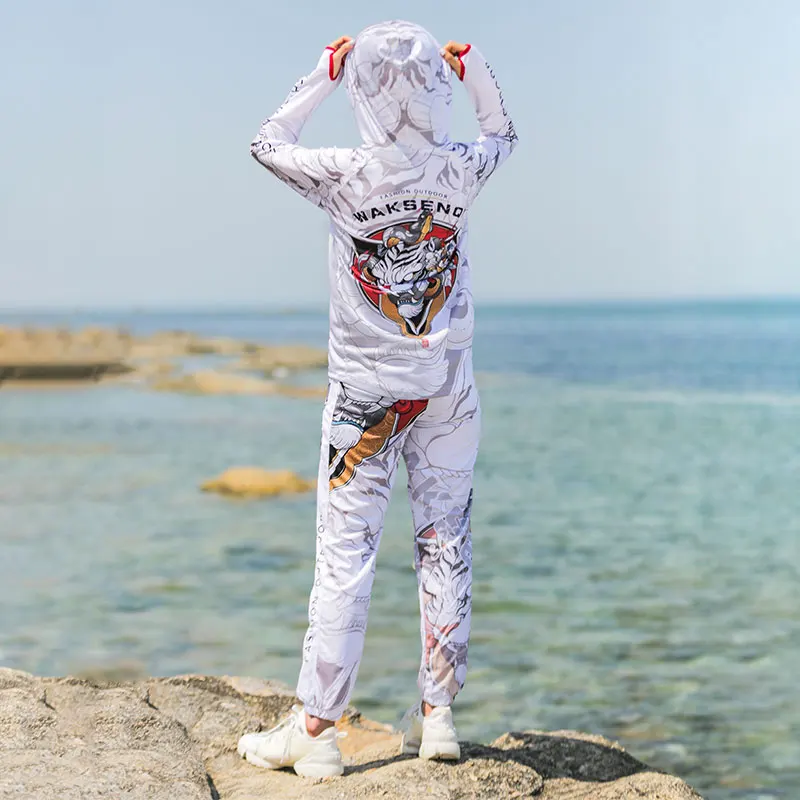 Trajes de pesca DIAOLIAN 2025, Anti-UV UPF50 +, protección solar, Jersey de secado rápido, camisas/pantalones de pesca transpirables que absorben la humedad