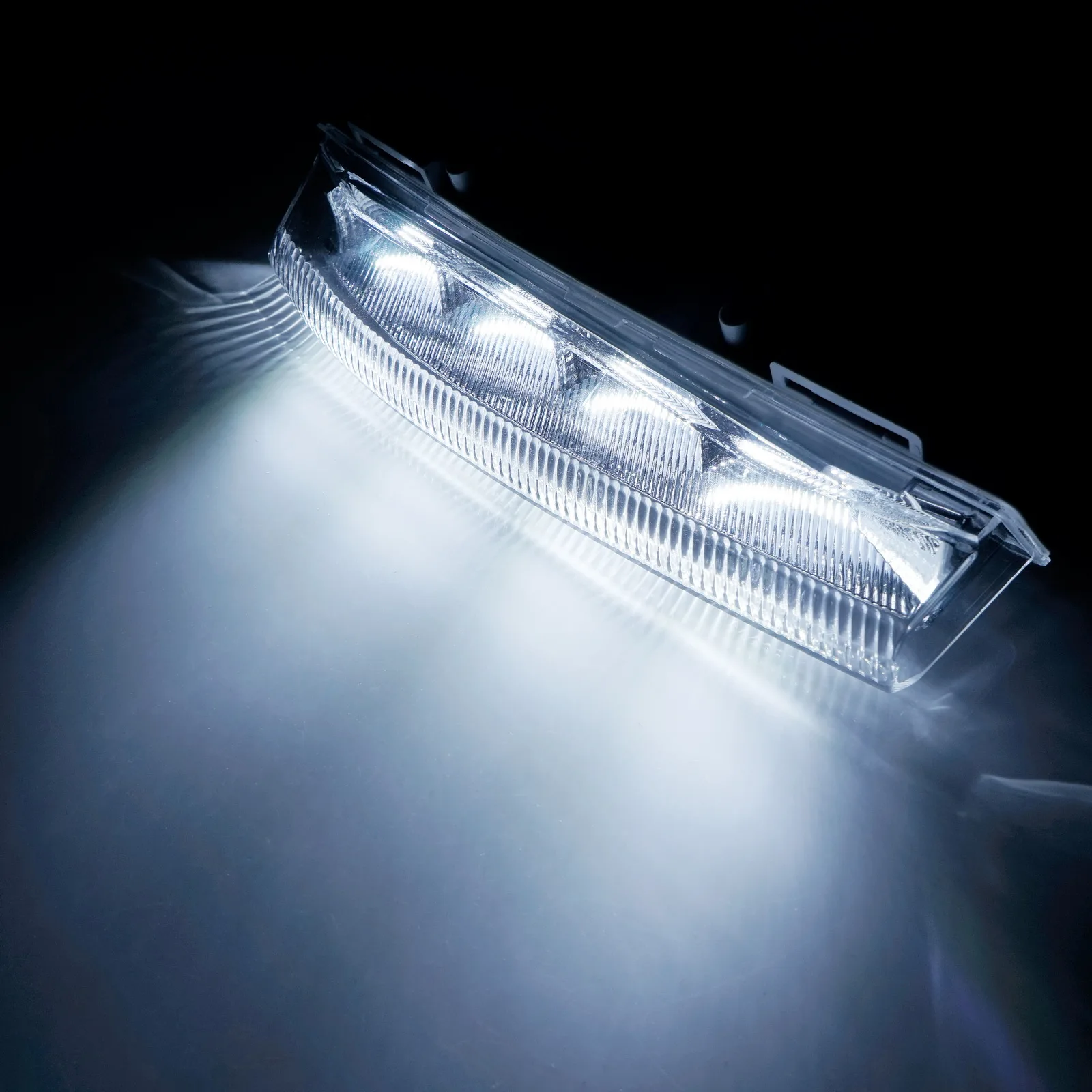 Ajuste para Mercedes Benz C E SLK clase W204 W212 R172 LED derecho luz de circulación diurna antiniebla delantera lámpara DRL blanco