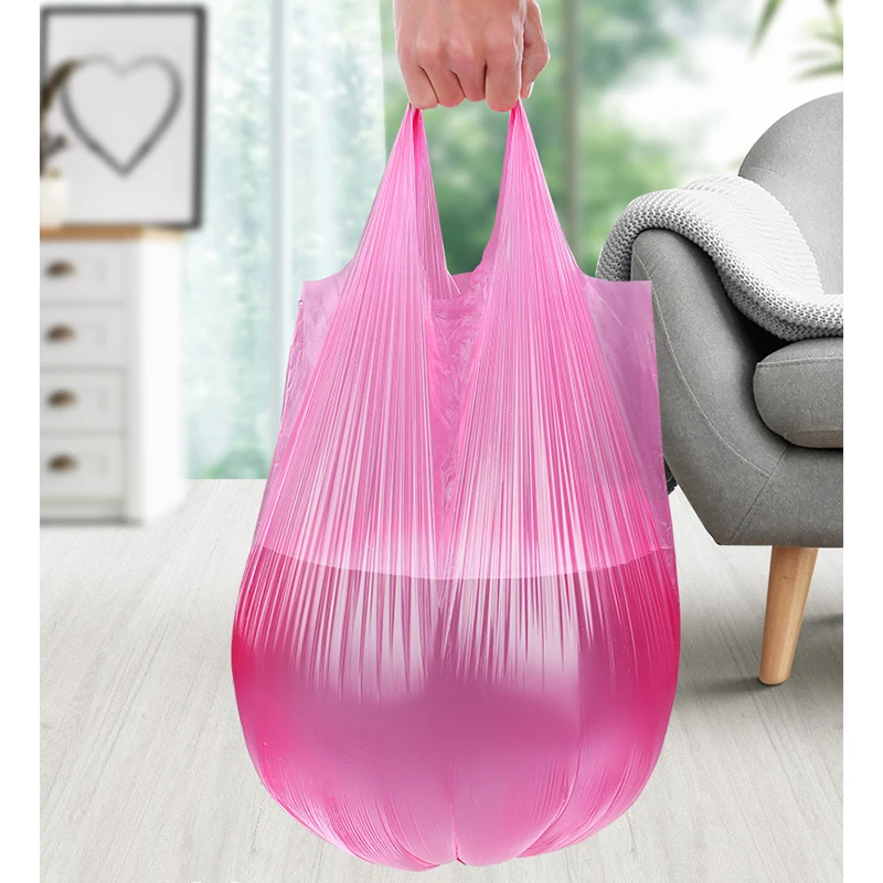 Bolsas de basura bolsas de basura desechables bolsa de basura grande cubo de basura caja de almacenamiento soporte cubo de basura cocina hogar conveniente