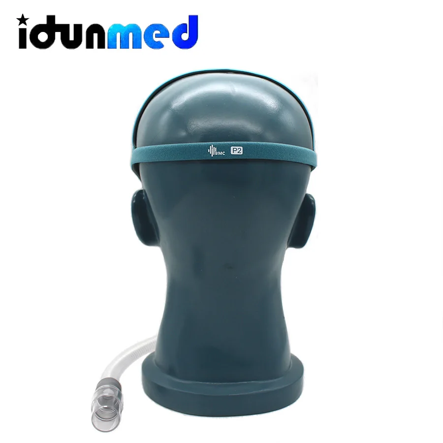 BMC-mascarilla de almohadas nasales CPAP P2, máscara de almohada Universal para CPAP Auto CPAP APAP BiPAP, compre uno y obtenga cojines de tres tamaños S/M/L