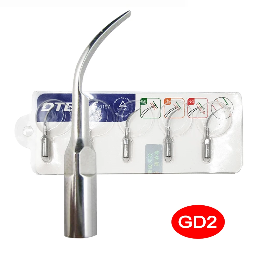 5 Puntas de Diamante para Escalador Ultrasónico Dental, Nuevas Puntas Endodónticas para Endodoncia, Compatibles con Escaladores DTE/SATELEC