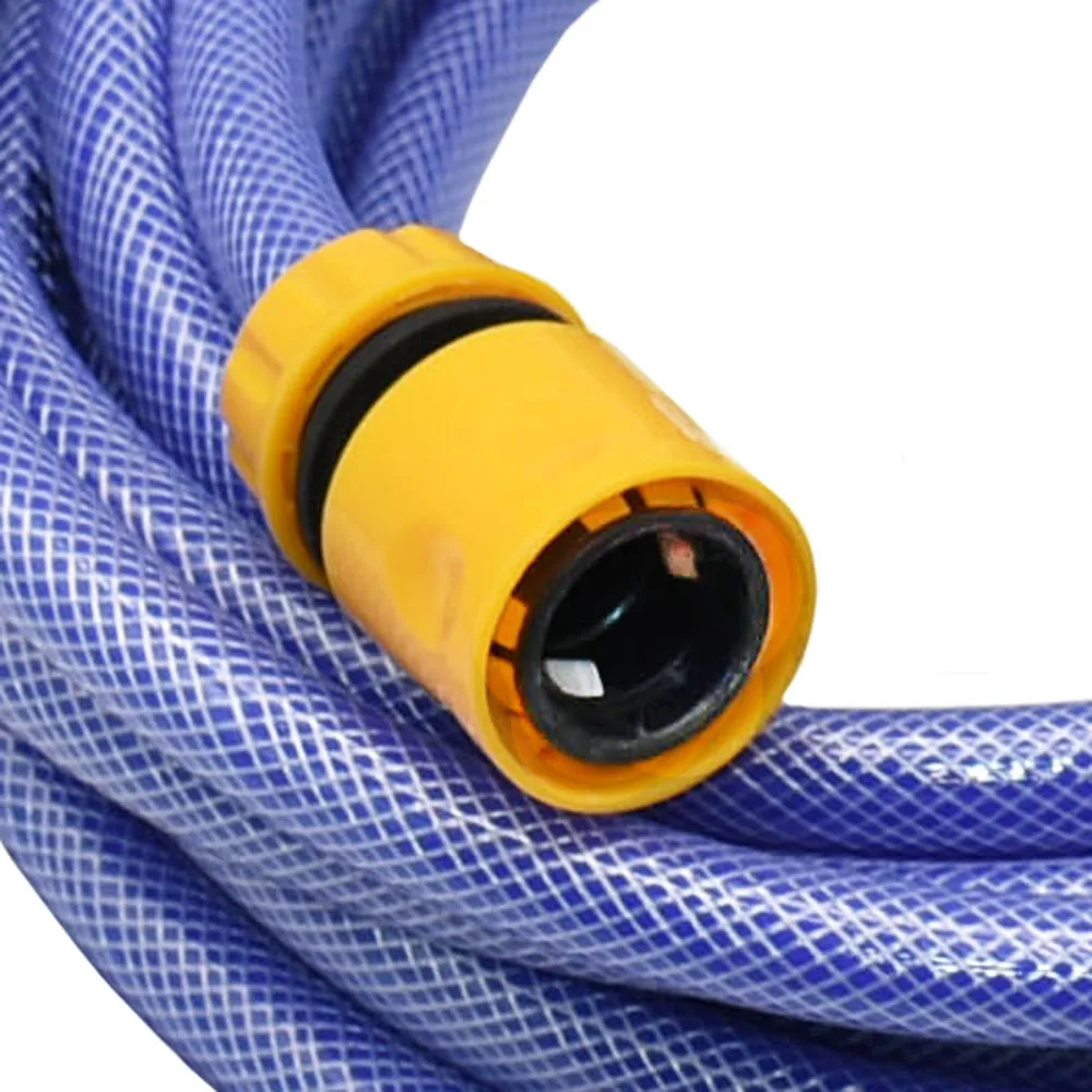 Manguera de riego para jardín, tubo de riego de PVC para lavado de coches, plantas, aspersor de flores, riego de invernadero, 1/2 pulgadas, 3m-15m