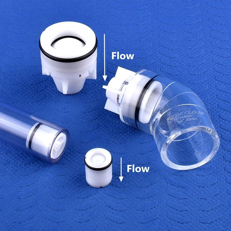 1-5 uds 8 ~ 20-50mm O.D enchufe interior válvula de retención elemento tratamiento de agua válvula sin retorno carrete jardín riego accesorios de acuario