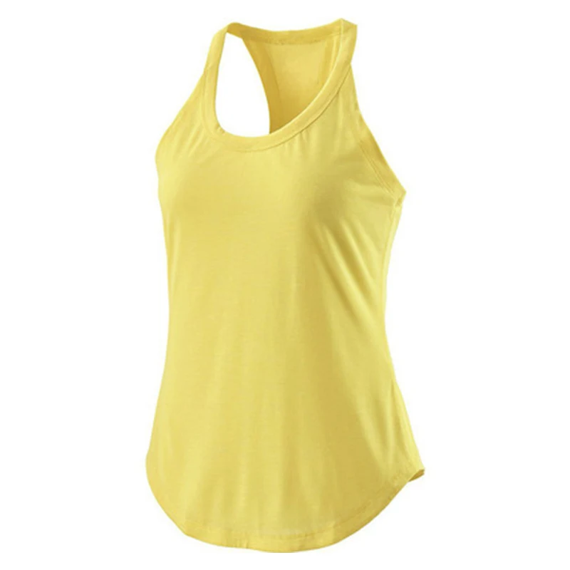 Camiseta sin mangas de entrenamiento de Yoga para mujer, chaleco deportivo con espalda cruzada hueca cruzada Sexy, Jersey suave y transpirable