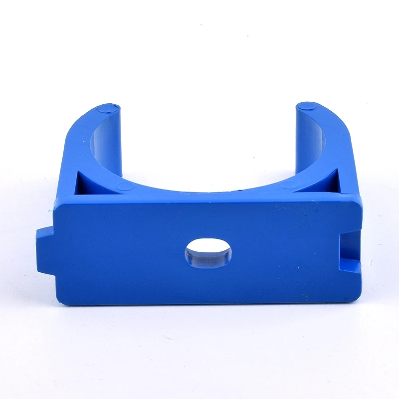 Abrazadera de tubo de PVC de 5-18 Uds., 20/25/32/40/50mm, conectores de agua para jardín, accesorios de riego, correa de abrazadera de Clip de tubería de agua fija tipo U