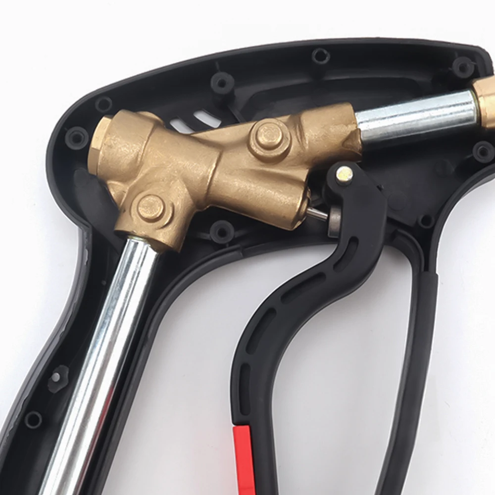 Pistola de Agua a Alta Presión 280 bar 4000 psi M22 Macho + G1/4 Hembra para Lavadoras Eléctricas de Alta Presión Profesionales