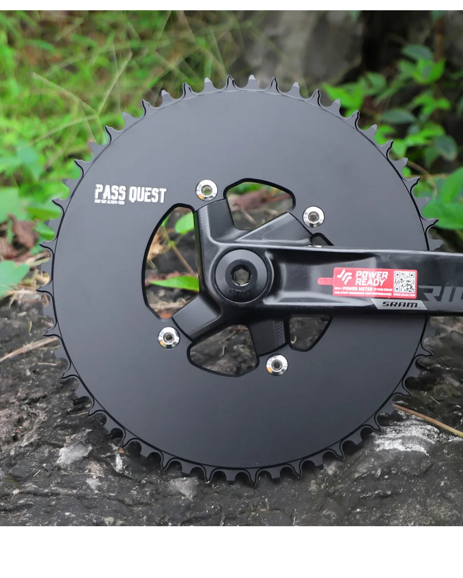Plato BCD de 107mm para Sram RIVAL CRANK 42T 44T 46T 48T 50T 52T, cadena de bicicleta de carretera 107bcd