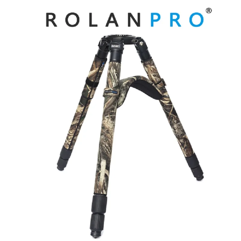 ROLANPRO-almohadillas de hombro para trípode sin eje, funda protectora, hombreras para cámara, ropa para GITZO Benro RRS LEOFOTO