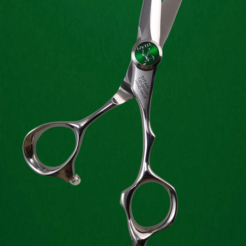 Tijeras Profesionales de Peluquería Titan para Cortar y Entresacar Cabello, Herramienta para Salón de Belleza y Barbería