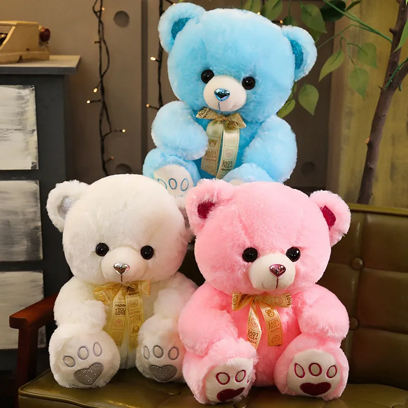 Nuevo Huggale juguete de alta calidad lindo oso de peluche de dibujos animados juguetes de peluche animales de peluche oso muñeca regalo de cumpleaños para niños
