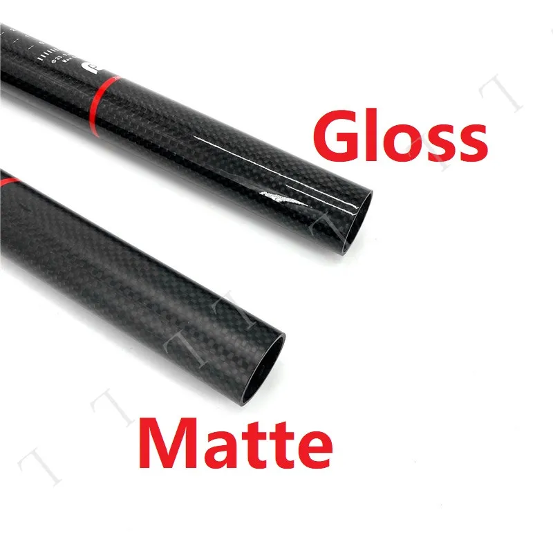 Litepro-tija de sillín de fibra de carbono A68, asiento de bicicleta plegable de 33,9mm, 580mm, Offset, 5/25 °, color negro mate brillante, BYA412