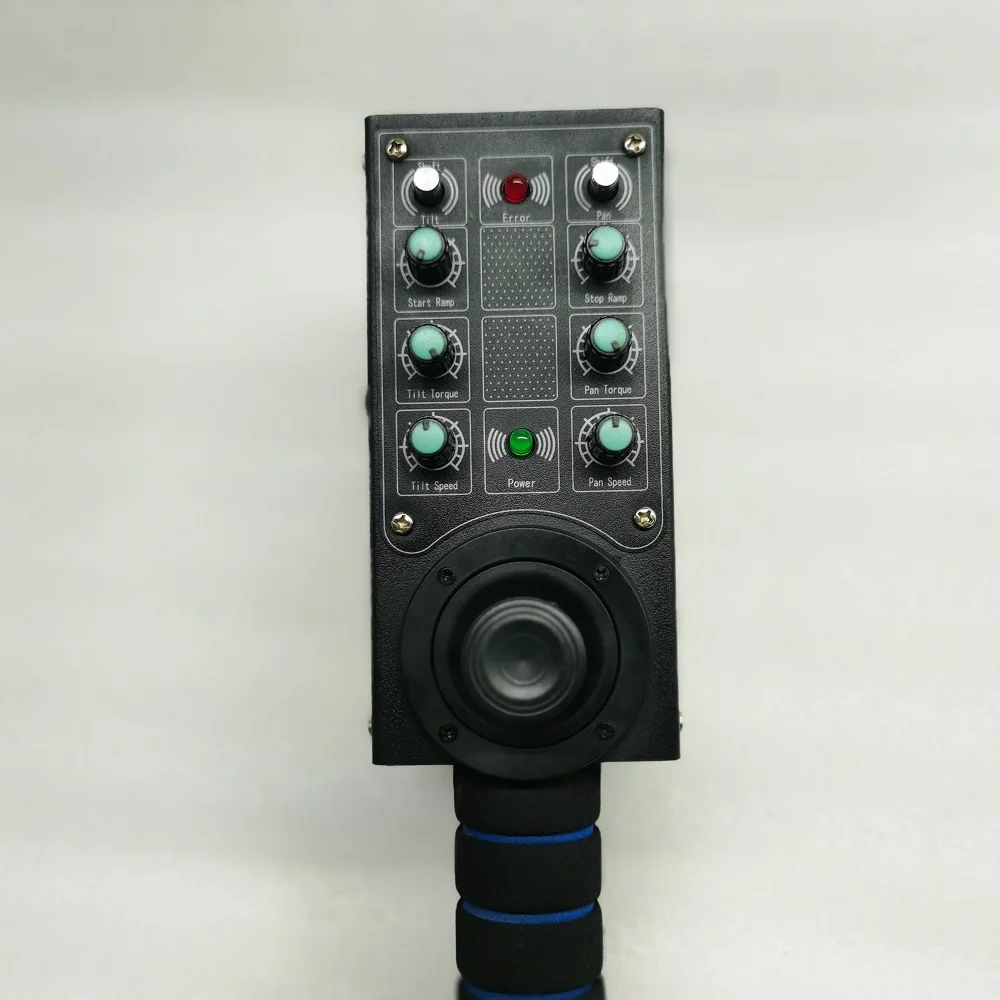 Controlador de Plataforma Giratoria de Dos Ejes para Cámaras de Filmación