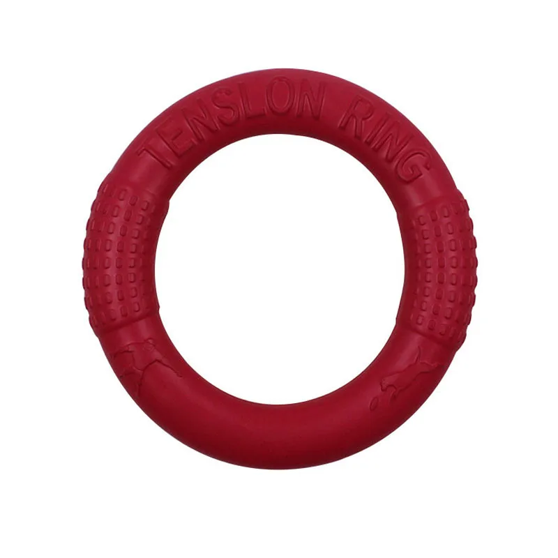 Discos voladores para mascotas, anillo de entrenamiento para perros EVA, extractor resistente a mordeduras, juguete flotante para cachorros, juego interactivo al aire libre, suministro de productos