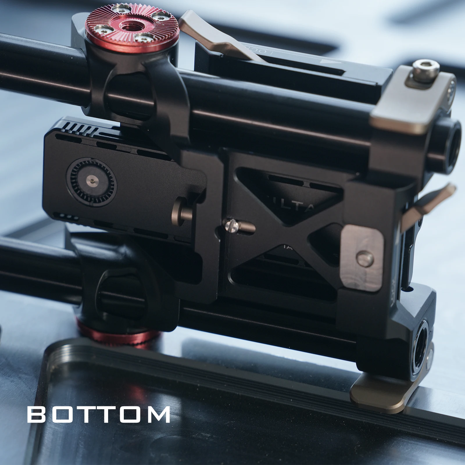 TILTA-placa Base TA-BSP6-15 LWS, 15mm, tipo VI, para BMPCC 6K Pro, jaula de cámara, kit de tiro, placa base, traje táctico
