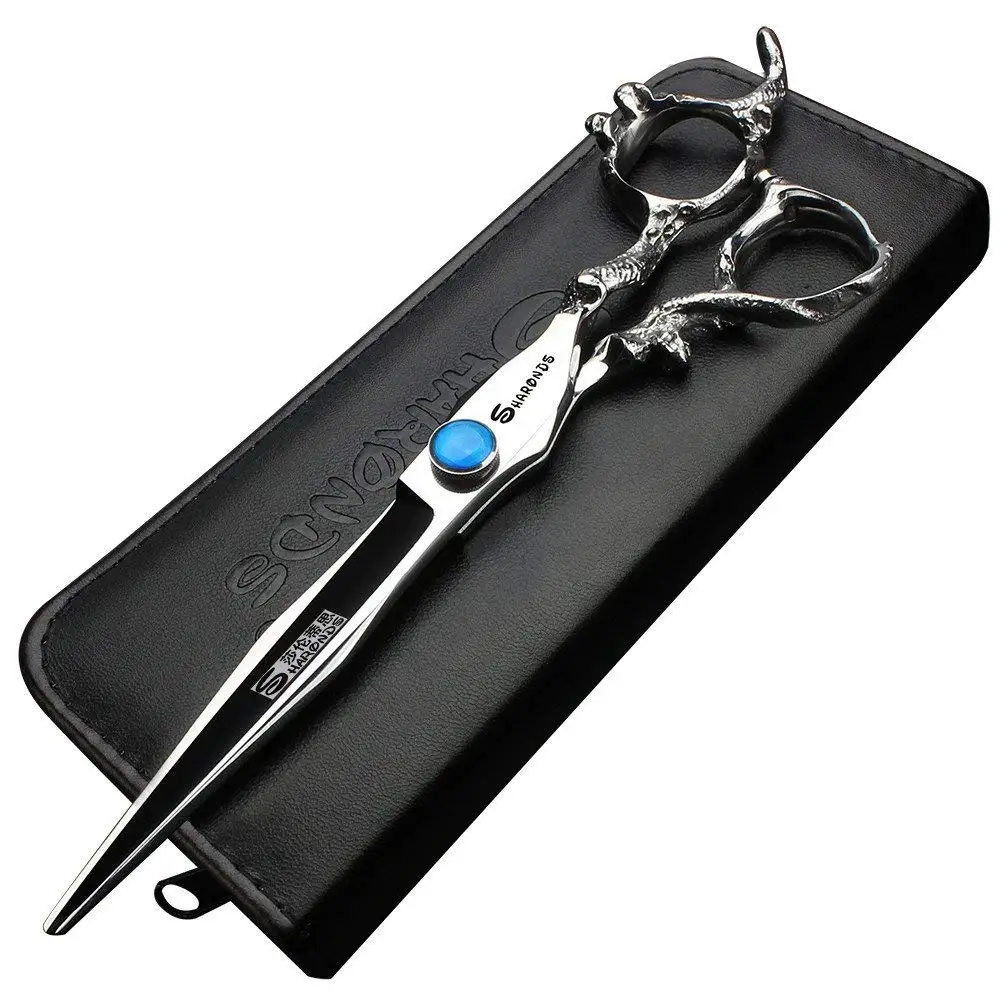 Tijeras de peluquería de 5.5/6/7/7.5/8/9 pulgadas, tijeras de corte de pelo, tijeras de entresacar, tijeras de afeitar, juego de tijeras de peluquería profesional