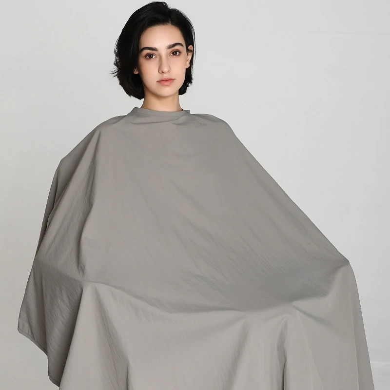 Salón profesional corte de pelo chal Snap impermeable peluquería delantal peluquero corte de pelo tinte capas de peinado