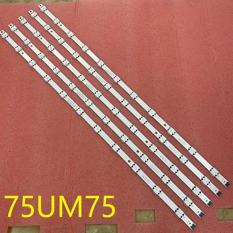 Tira de LED para TV 75UM7000PLA 75UN8570AUD 75UM7100PSA 75UM7110PLB 75UN7070PUC 75UN7370AUH 75UN8570PUC AGF 80358306   HC750DQN ABUR3