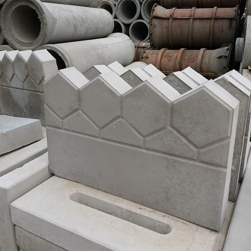 Molde de ladrillo de cemento antiguo reutilizable de plástico para valla de jardín, piedra de hormigón, camino, cama de flores, decoración de bricolaje, fabricación de pavimento