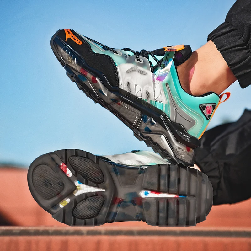 Zapatos de hombre, zapatillas de deporte informales para hombre, tenis, zapatos de lujo, zapatos de entrenamiento para carreras, zapatos transpirables, mocasines de moda, zapatos para correr para hombre