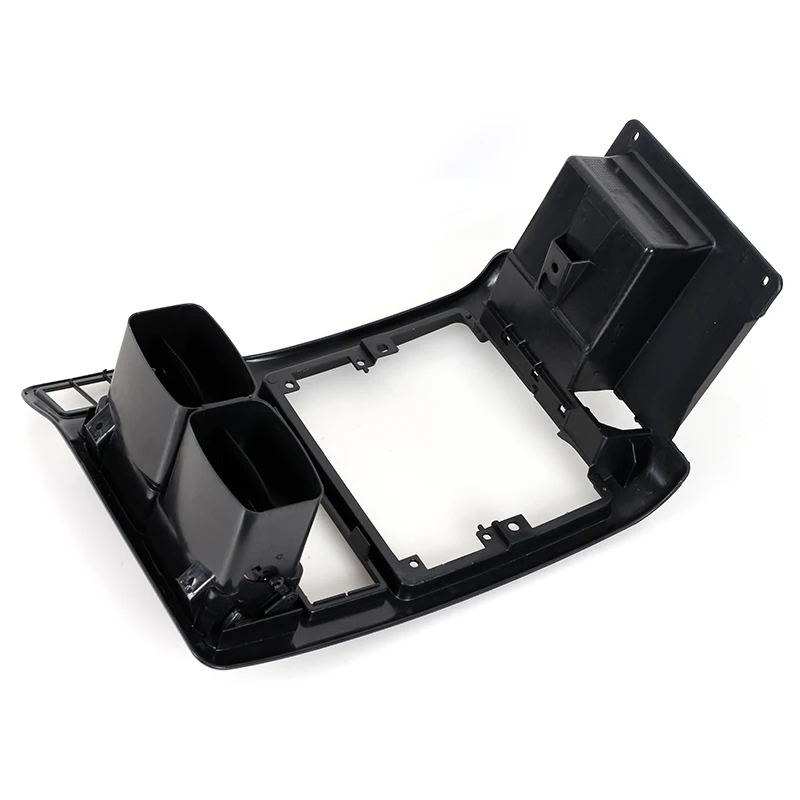 Rejilla de ventilación de aire de repuesto para consola central de coche, fibra de carbono 6N 1858069 Un 6N 1858071 A para VW Polo 6N 94-97 /Caddy 98-202/Vento 95-99