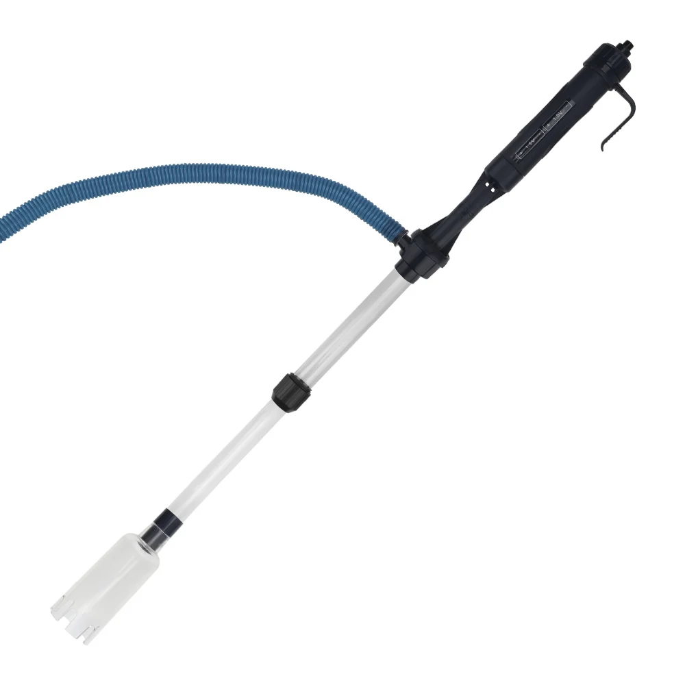 Herramientas de filtros para eliminar residuos, tubo de tanque de peces para acuario, filtro de succión al vacío, bomba de cambio de agua con batería, herramienta limpiadora de grava