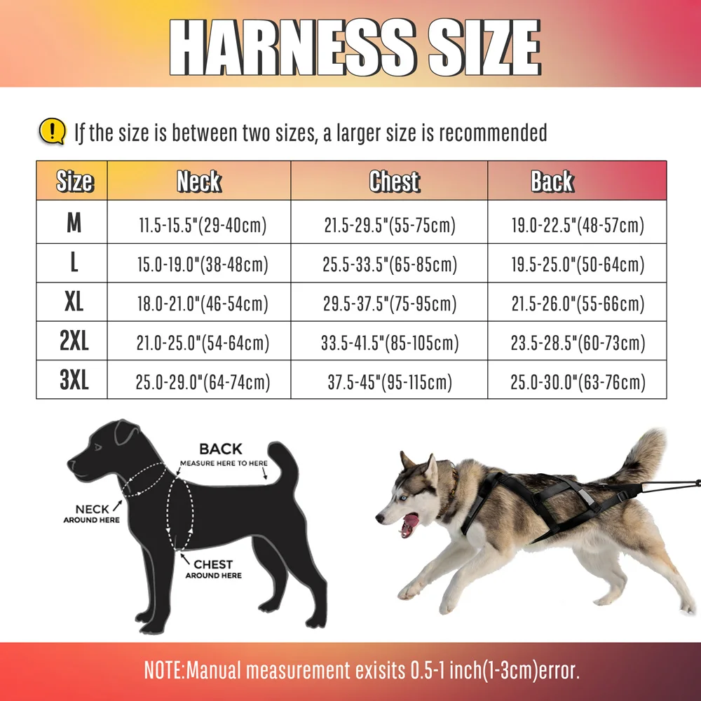 Arnés reflectante impermeable para perros grandes, chaleco de entrenamiento para mascotas, tracción de peso