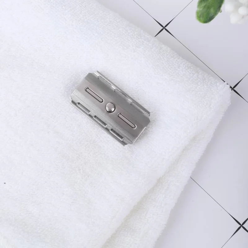Yaqi Telstar Cabezal de afeitar de doble filo de seguridad de acero inoxidable 316 para hombre