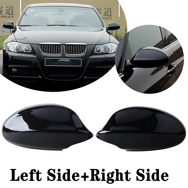 Cubierta de espejo retrovisor de repuesto para BMW Serie 3 E90 E91 E92 E93 2005-2008 tapa de espejo lateral pre-facelift accesorios de coche