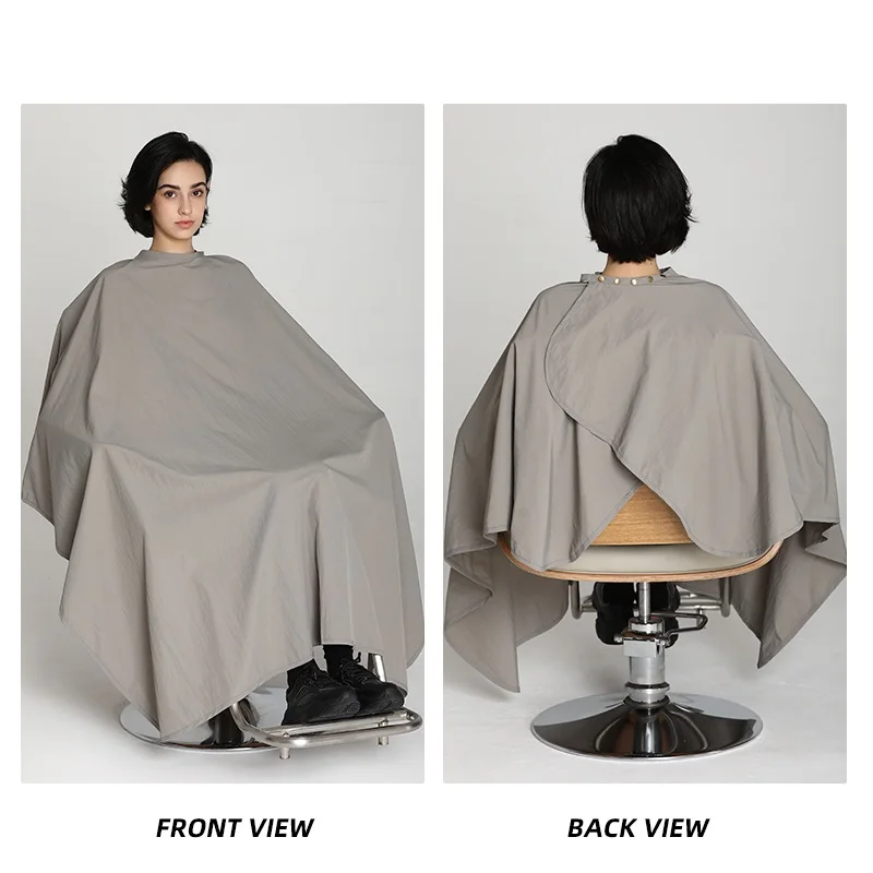 Salón profesional corte de pelo chal Snap impermeable peluquería delantal peluquero corte de pelo tinte capas de peinado