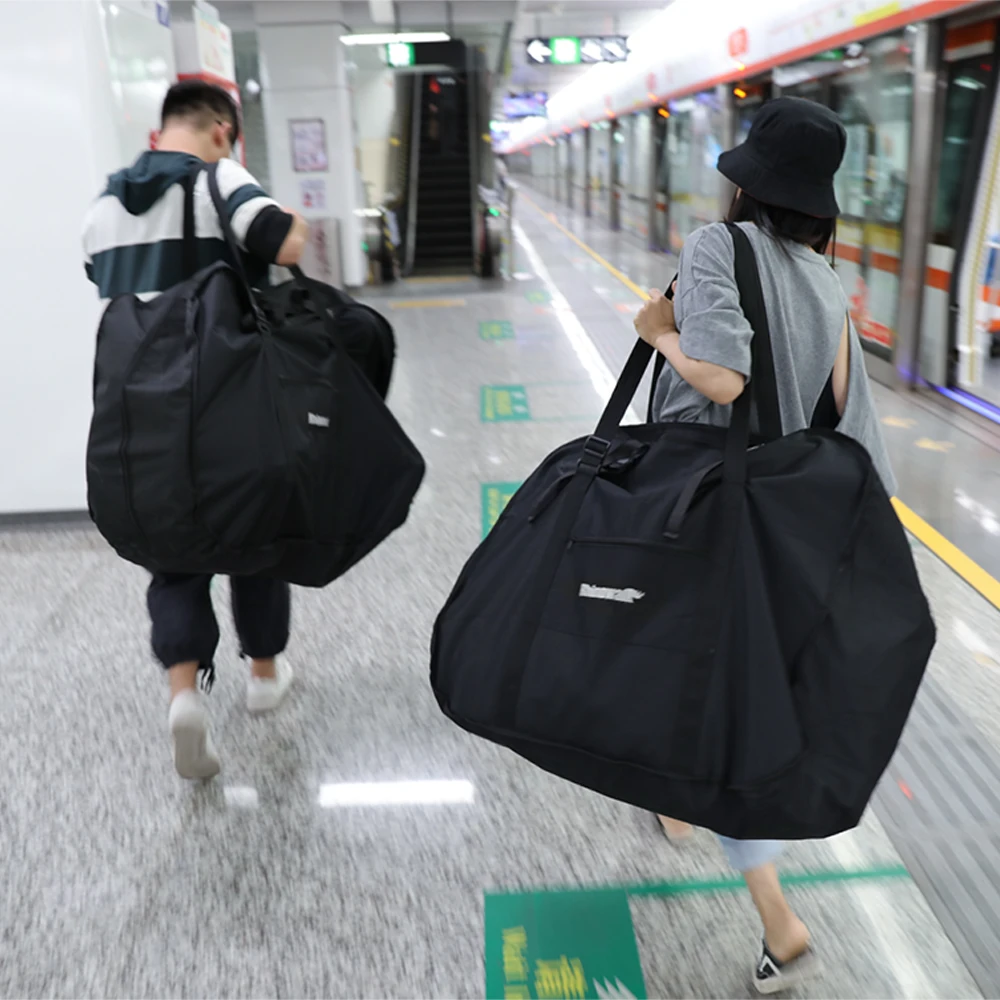 Rhinowalk-Bolsa de transporte para bicicleta plegable de 26 pulgadas, estuche portátil para ciclismo, accesorios de viaje, caja de bicicleta