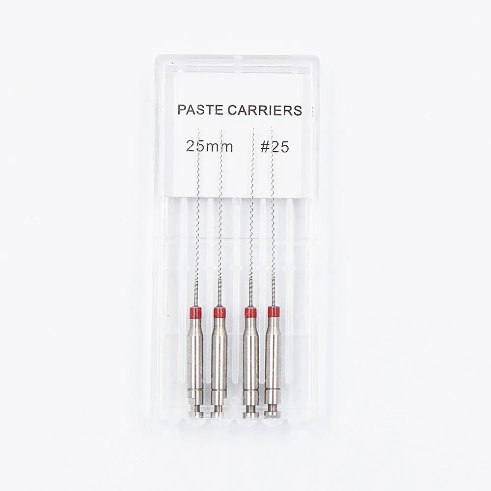 1 Caja de Portapastas Dentales Lentulo, Limas Endodónticas, Fresas y Brocas para Endodoncia, Materiales Dentales