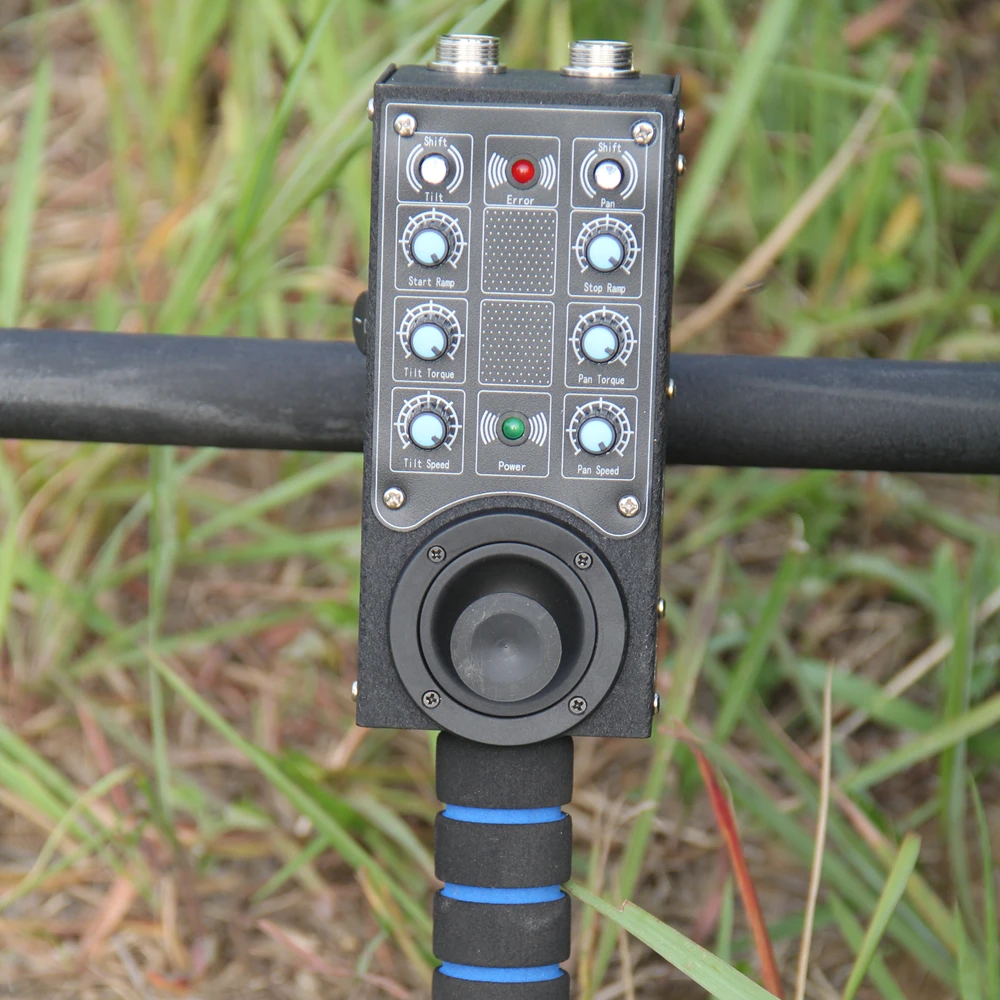 Controlador de Plataforma Giratoria de Dos Ejes para Cámaras de Filmación